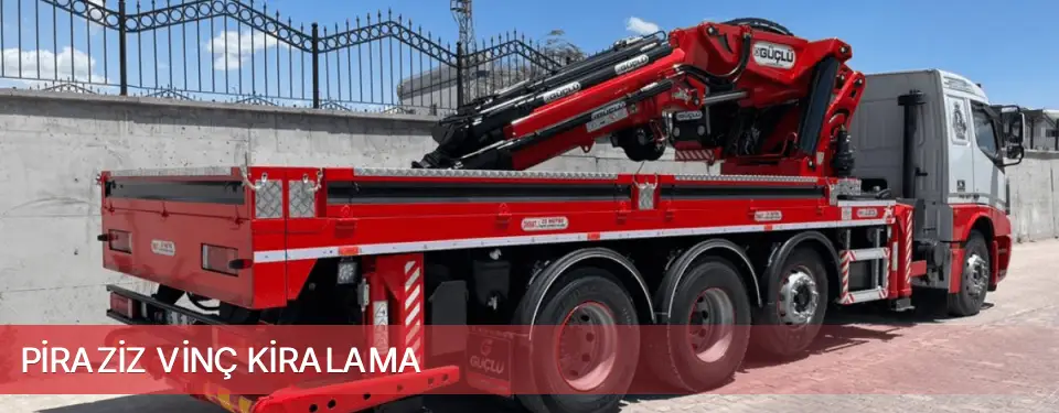 Piraziz İlçemi Vinç Kiralama
